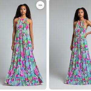 Lilly Pulitzer Tallula Sleeveless Maxi Dress medium